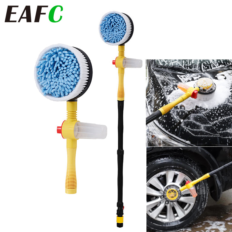 Car Wash Artifact Water Gun Hose High Pressure With Foam Pot Household Nozzle Car Brush Mop Tool Set